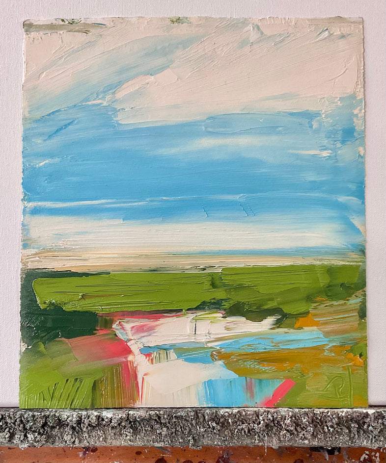 Afternoon View by Ronda Waiksnis |  Context View of Artwork 