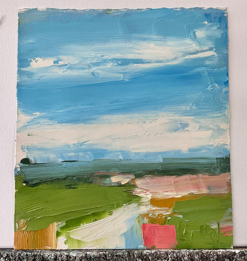 Afternoon View, II by Ronda Waiksnis |  Context View of Artwork 