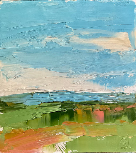 Afternoon View, III by Ronda Waiksnis |  Artwork Main Image 