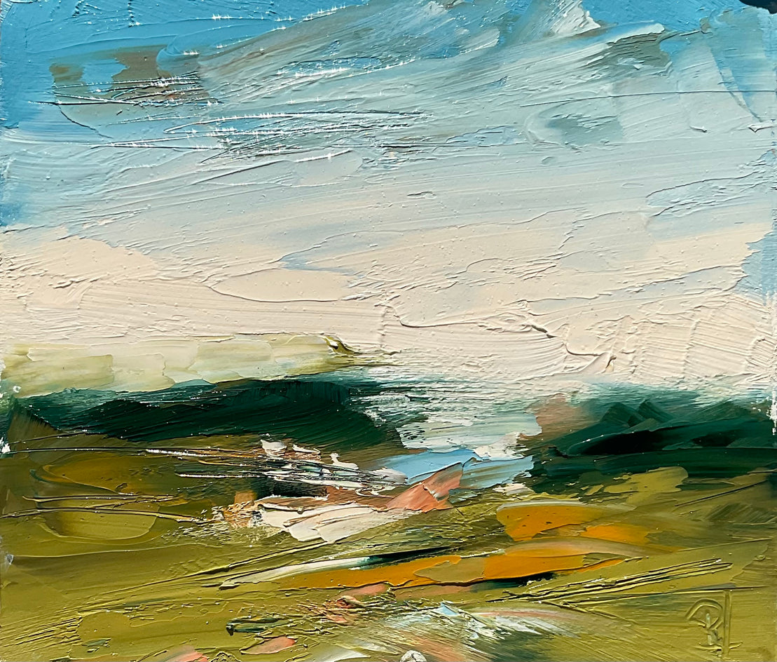 Light Breaking West by Ronda Waiksnis |  Artwork Main Image 