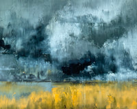 Original art for sale at UGallery.com | Nature’s Duality by Ronda Waiksnis | $775 | oil painting | 22' h x 30' w | thumbnail 4