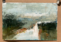 Original art for sale at UGallery.com | Nature's Quietude by Ronda Waiksnis | $700 | oil painting | 15' h x 22' w | thumbnail 3