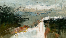 Original art for sale at UGallery.com | Nature's Quietude by Ronda Waiksnis | $700 | oil painting | 15' h x 22' w | thumbnail 4