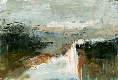 Original art for sale at UGallery.com | Nature's Quietude by Ronda Waiksnis | $700 | oil painting | 15' h x 22' w | thumbnail 1