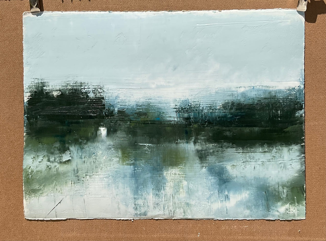Quiet Beauty in Nature by Ronda Waiksnis |  Context View of Artwork 