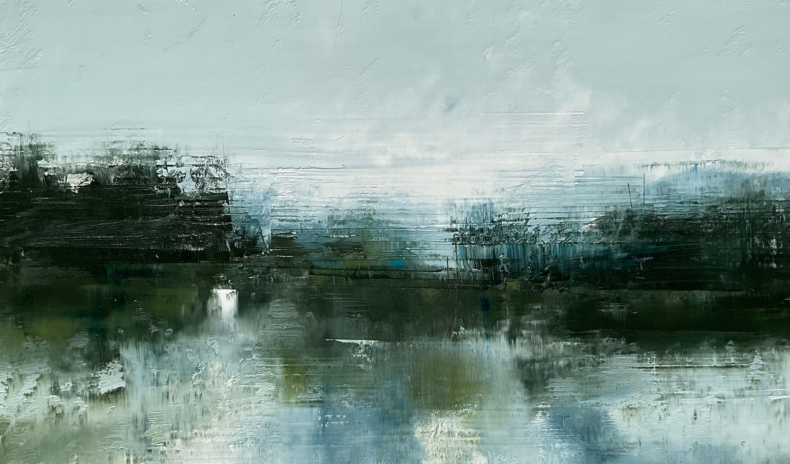 Quiet Beauty in Nature by Ronda Waiksnis |  Closeup View of Artwork 