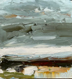 Original art for sale at UGallery.com | Saltwater Silence, II by Ronda Waiksnis | $325 | oil painting | 11' h x 10' w | thumbnail 1