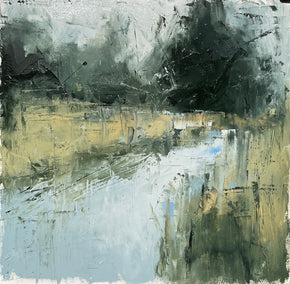 oil painting by Ronda Waiksnis titled Silent Morning