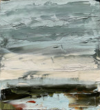 Original art for sale at UGallery.com | Tide of Quiet by Ronda Waiksnis | $325 | oil painting | 11' h x 10' w | thumbnail 1