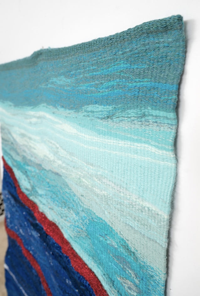 Color Field by Rowen Schussheim-Anderson |  Side View of Artwork 