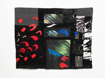 Original art for sale at UGallery.com | Flutterby by Rowen Schussheim-Anderson | $7,375 | fiber artwork | 30' h x 40' w | thumbnail 3