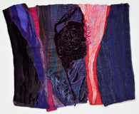 Original art for sale at UGallery.com | HerView by Rowen Schussheim-Anderson | $5,375 | fiber artwork | 24' h x 30' w | thumbnail 1