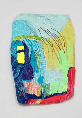 Original art for sale at UGallery.com | Light Reflections by Rowen Schussheim-Anderson | $900 | fiber artwork | 21' h x 14' w