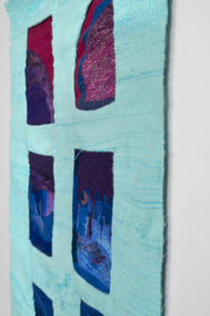 fiber artwork by Rowen Schussheim-Anderson titled Spring Break
