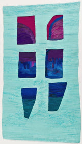 fiber artwork by Rowen Schussheim-Anderson titled Spring Break