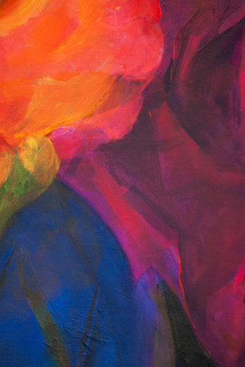 Sunlit from Inside by Ruth-Anne Siegel |   Closeup View of Artwork 