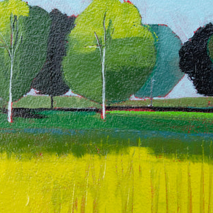 Family Farm by Ruth LaGue |   Closeup View of Artwork 