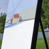 Original art for sale at UGallery.com | Listen by Ruth LaGue | $1,625 | acrylic painting | 24' h x 24' w | thumbnail 2