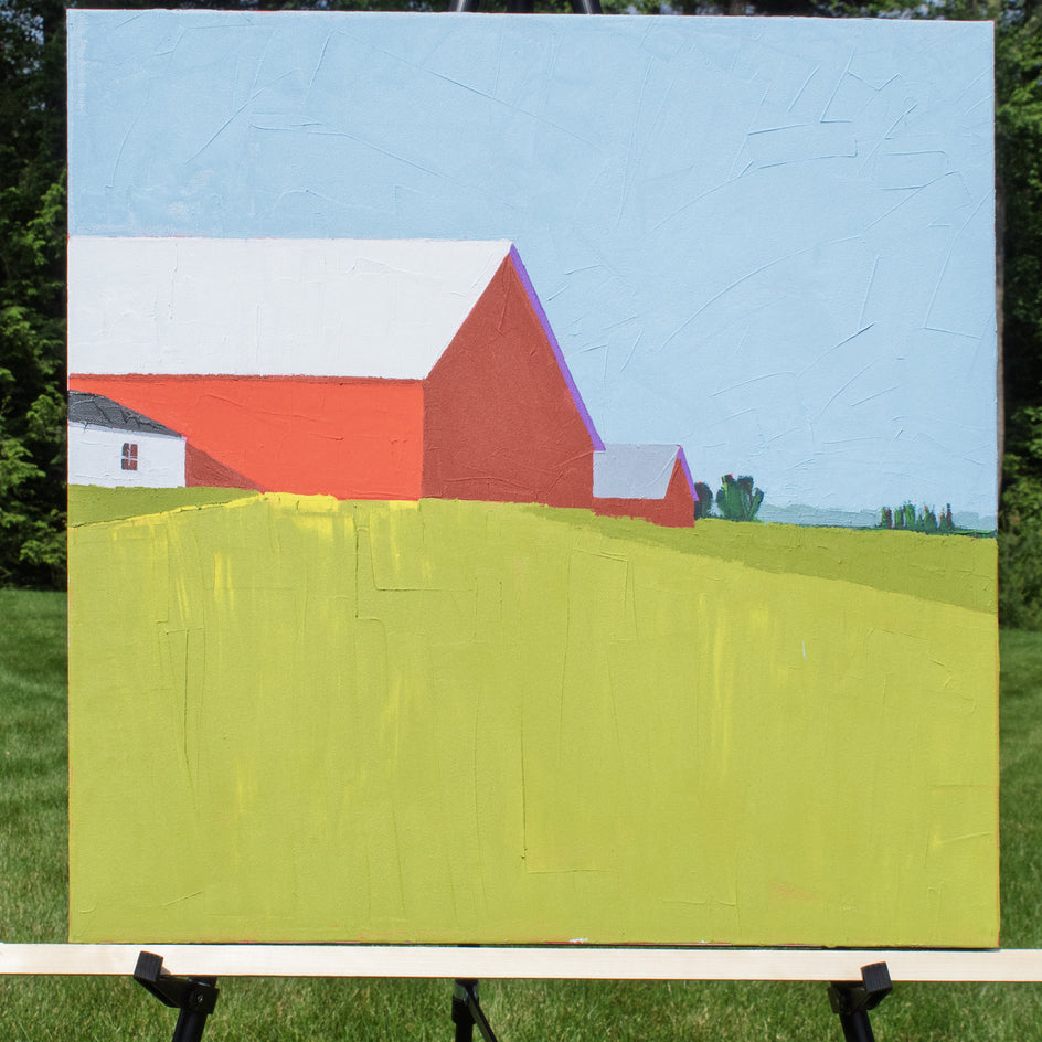 Park Hill Orchard by Ruth LaGue |  Context View of Artwork 