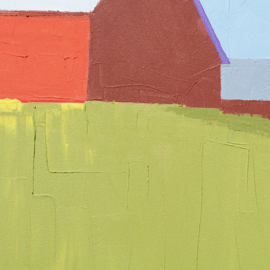 Park Hill Orchard by Ruth LaGue |  Closeup View of Artwork 