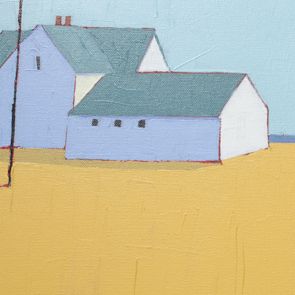 Quiet by Ruth LaGue |  Closeup View of Artwork 