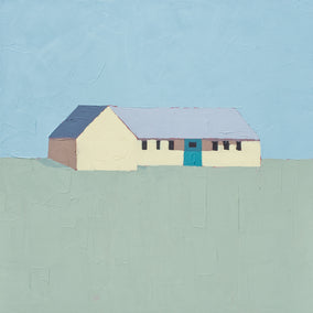 acrylic painting by Ruth LaGue titled The Door
