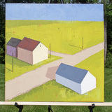 Original art for sale at UGallery.com | The Road by Ruth LaGue | $1,625 | acrylic painting | 24' h x 24' w | thumbnail 3