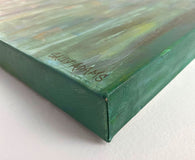 Original art for sale at UGallery.com | Sweet Eyes by Sally Adams | $3,200 | acrylic painting | 48' h x 24' w | thumbnail 2