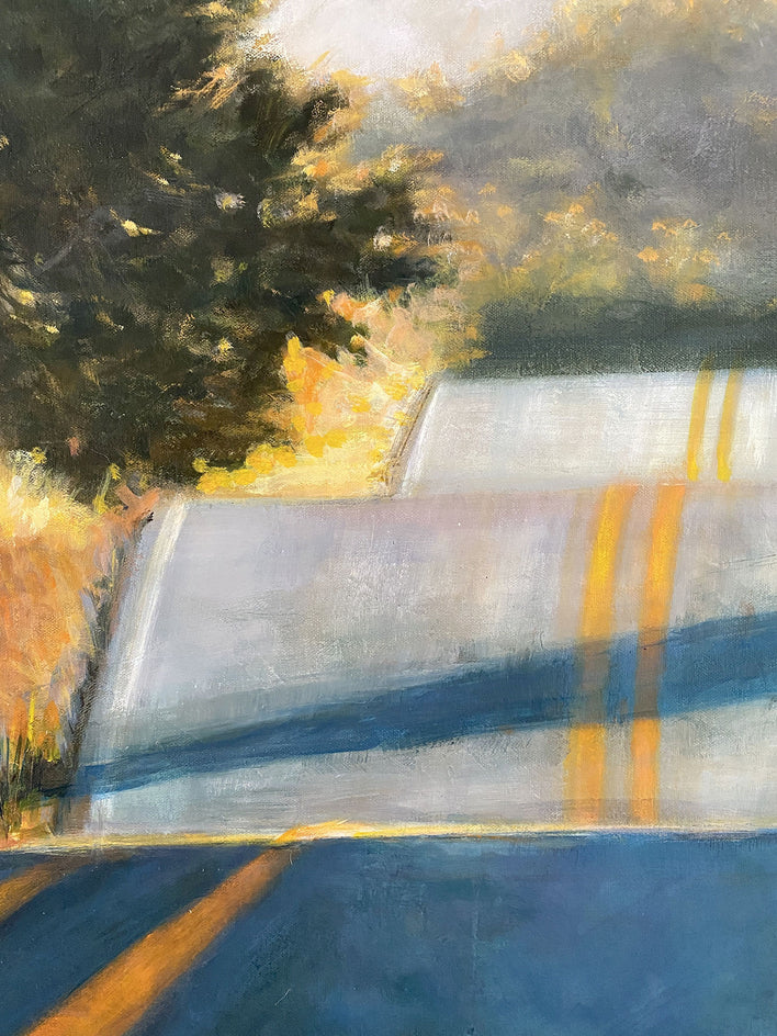 The Road by Sally Adams |  Closeup View of Artwork 