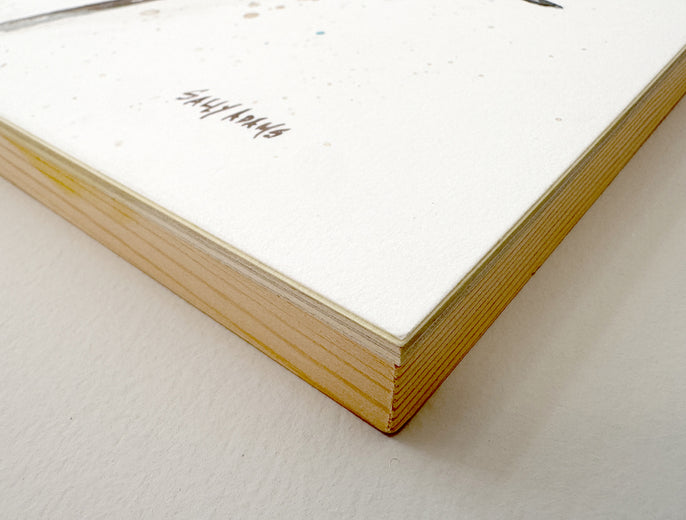 Jack by Sally Adams |  Side View of Artwork 