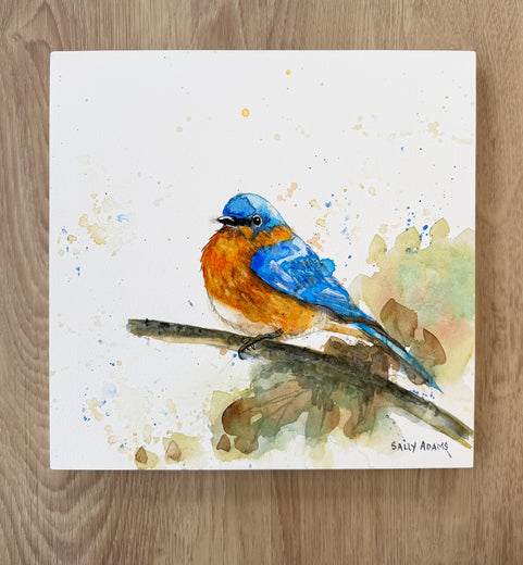 Boy Blue by Sally Adams |  Context View of Artwork 