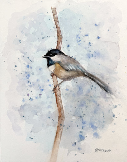 Chilly Chickadee by Sally Adams | Artwork Main Image