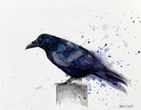 Original art for sale at UGallery.com | Patriarch by Sally Adams | $450 | watercolor painting | 11' h x 14' w | thumbnail 1