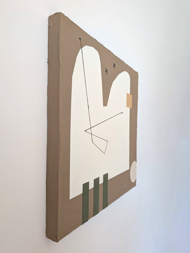 Alta by Sally Morris Clark |  Side View of Artwork 