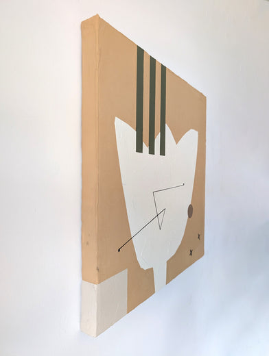 Anthos by Sally Morris Clark |  Side View of Artwork 