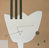 Original art for sale at UGallery.com | Anthos by Sally Morris Clark | $1,950 | mixed media artwork | 20' h x 20' w | thumbnail 1