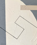 Original art for sale at UGallery.com | Luna by Sally Morris Clark | $1,950 | mixed media artwork | 20' h x 20' w | thumbnail 4