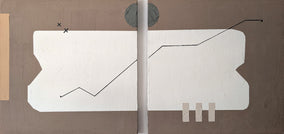 Original art for sale at UGallery.com | Mariposa by Sally Morris Clark | $3,975 | mixed media artwork | 20' h x 40' w