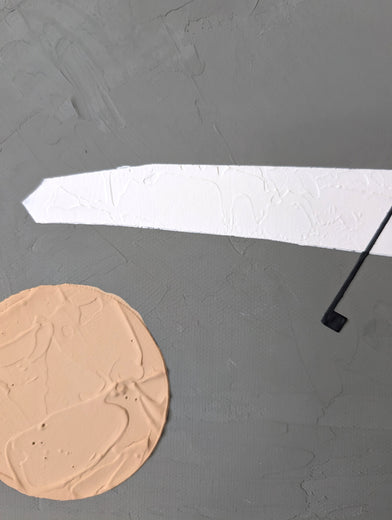 Paloma by Sally Morris Clark |   Closeup View of Artwork 