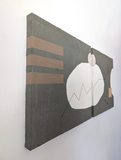 Pierre by Sally Morris Clark |  Side View of Artwork 