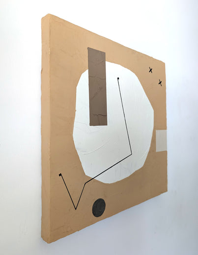 Seren by Sally Morris Clark |  Side View of Artwork 