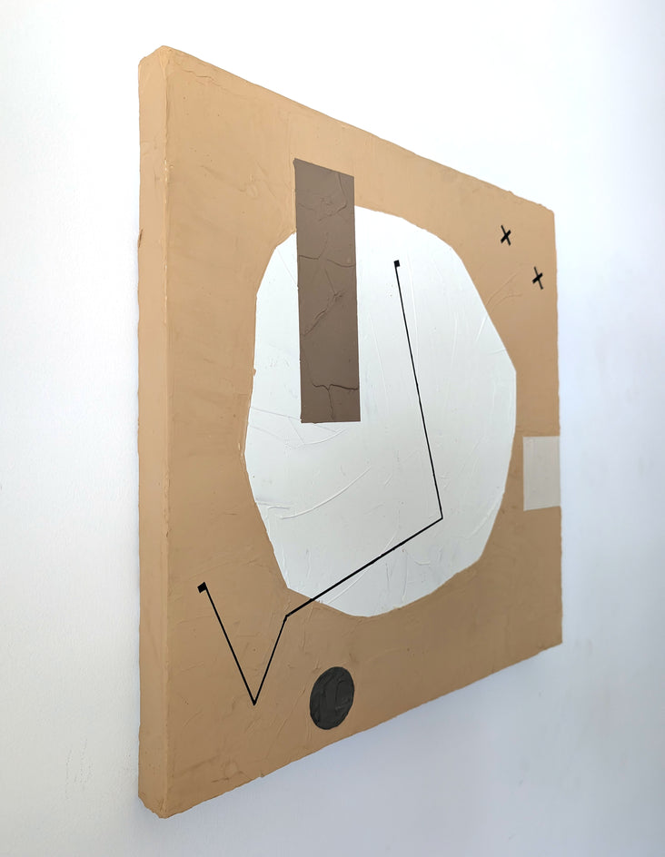 Seren by Sally Morris Clark |  Side View of Artwork 