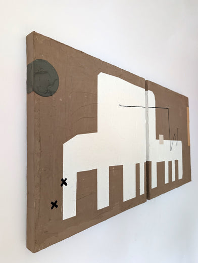 Tako by Sally Morris Clark |  Side View of Artwork 