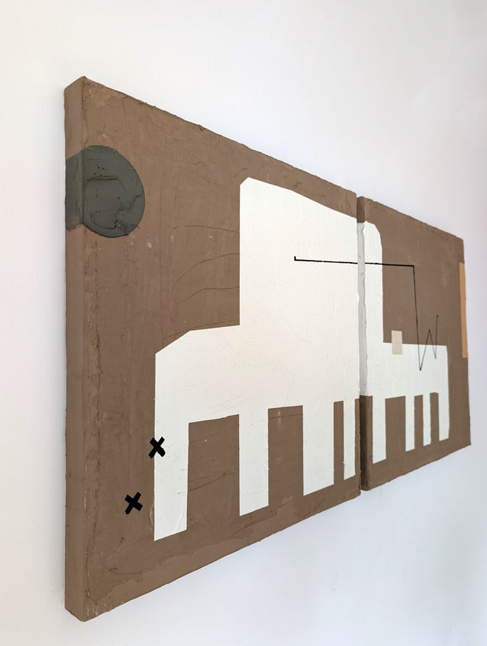 Tako by Sally Morris Clark |  Side View of Artwork 