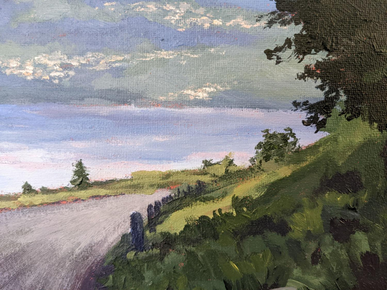 What a Stunning Surprise! Lake Thun, Switzerland by Samuel Pretorius |  Closeup View of Artwork 