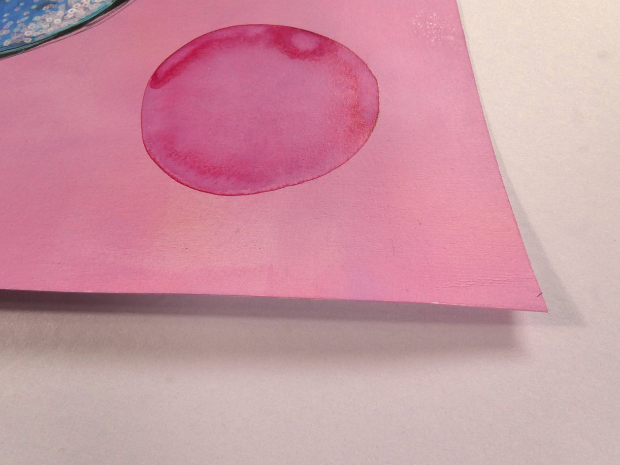 Believe in Magic by Sara Rodighiero |  Side View of Artwork 