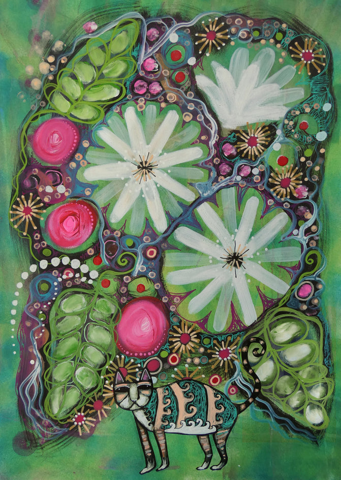 Garden Adventures by Sara Rodighiero |  Artwork Main Image 