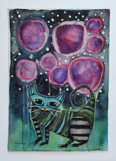 In a Field of Flowers by Sara Rodighiero |  Context View of Artwork 