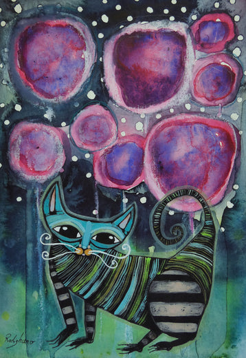 In a Field of Flowers by Sara Rodighiero |  Artwork Main Image 