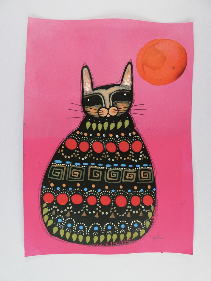 Just Happy by Sara Rodighiero |  Context View of Artwork 